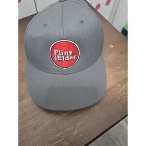 Pliny the Elder Brewery 210 Fitted Hat 6 7/8 - 7 1/4 Gray Baseball Cap